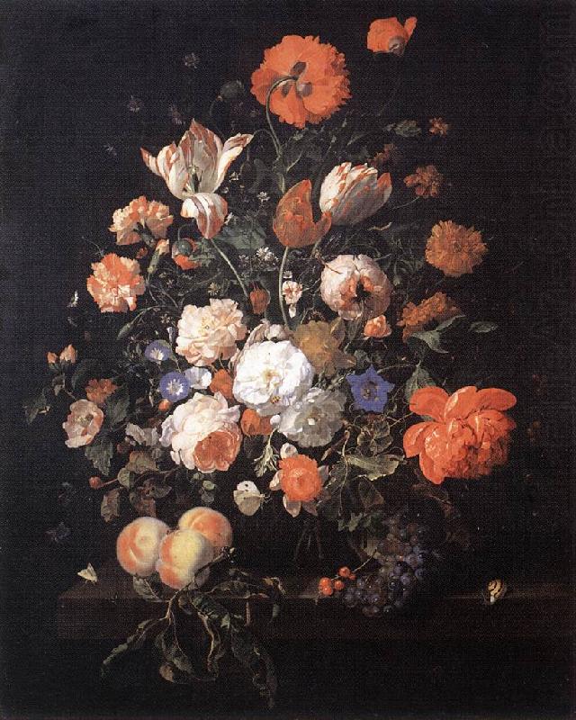 Rachel Ruysch A Vase of Flowers china oil painting image